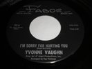 Yvonne Vaughn: I'm Sorry For Hurting You 45 - Fabor 132 - Donna Fargo
