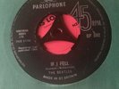 The Beatles Rare Export Vinyl 7”.If I Feel/ Tell Me Why .45rpm.1964.Beat Rock