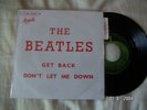 45 Tours  The  Beatles  Don't Let Me Down / Get Back 2 C 006 04084 M Etat Neuf