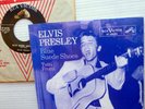 ELVIS PRESLEY orig.RCA VICTOR with Licensed Picture Sleeve BLUE SUEDE SHOES LC88
