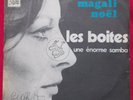 Magali Noël ?Les Boites 45 giri vinile rare Italy pathè samba Noëlle Guiffray