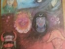 KING CRIMSON -IN THE WAKE OF POSEIDON ISLAND PINK RIM TEXTURED COVER.