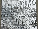Cream- Wheels On Fire-2LP-Orig Press w/Tan & Purple Lbl-Silver Foil Gatefold Cvr