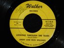 RARE 60's DETROIT 45 Walker Records JIMMY AND RUSS WILLIAMS Hear