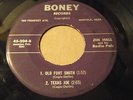 JIM HALL old fort smith BONEY EP 204 rare private ROCKABILLY country 45 HEAR IT