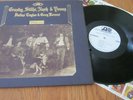 CROSBY, STILLS, NASH, & YOUNG Deja Vu Orig'70 PROMO LP Monarch Textured GF HYPE