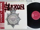 SAXON STRONG ARM OF THE LAW CARRERE P-10971G Japan OBI VINYL LP