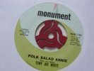 Tony Joe White Polk Salad Annie Us Original Monument Single