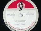 Lionel Long Rare OZ Test Pressing LP Songs of a sunburnt country VG+ ’64 Columbi