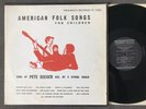 Pete Seeger American Folk Songs For Children Folkways FC 7601 VG Vinyl LP 12