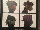 VMP GORILLAZ DEMON DAYS TRANSLUCENT RED COLOURED VINYL