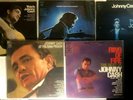 Johnny Cash (5 LPs) : Ring of Fire, Folsom Prison, San Quentin, This is & Show