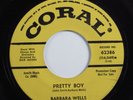Northern Soul 45 BARBARA WELLS Pretty Boy CORAL VG+ promo HEAR