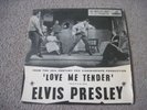 ELVIS PRESLEY Love Me Tender EP  1957   HMV    VG+