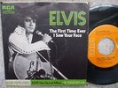 Elvis Presley- 74-0672 - An American Trilogy / The First Time Ever I Saw- 45+ PS