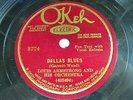 Louis Armstrong & His Orchestra - OKEH 8774 - Dallas Blues