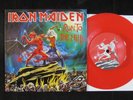 IRON MAIDEN Run to the hills UK 2002 RED VINYL 7” 45 Heavy Metal NM/NM