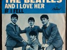Beatles, Capitol 5235, And I Love Her & If I Fell, PICTURE SLEEVE