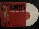 DANZIG DEVILS WHOREHOUSE WHITE COLORED VINYL LP EXCELLENT CONDITION SAMHAIN