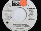 Funk/Disco 45 DEEP HEAT Precious Woman EXCELLO VG+ promo HEAR