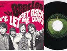 The BEATLES * Get Back * 1969 Belgian 45 *