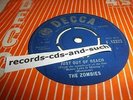 THE ZOMBIES-JUST OUT OF REACH/REMEMBER YOU-DECCA F.12322 UK VG VINYL RECORD 45
