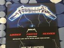METALLICA- RIDE THE LIGHTNING- LOUDER FASTER HEAVIER- 2 X VINYL LP - LTD EDITION