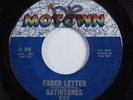 Northern Soul Popcorn 45 SATINTONES Faded Letter MOTOWN HEAR