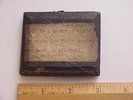 Original SUPER RARE c. 1878 Early Edison Recording Tin Foil Annotated Artifact