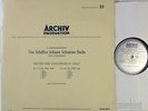 ENRICO MAINARDI BACH CELLO SOLO SUITES Nos. 3-4 ARCHIV ED.1 1955 14044 APM EX-NM