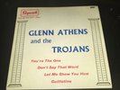 Glenn Athens and the Trojans EP very rare vinyl record (Spot 7E 1018) 1965