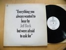 EVERYTHING YOU ALWAYS WANTED TO HEAR BY JEFF BECK RARE 1976 PROMO ONLY LP MINTY