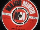 RAMASES and SELEKA 45 Love You RARE Psych Major Minor VG