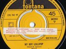 Millie ORIG DUT Promo 45 My boy lollipop NM ’64 Fontana 278702YF 1F Ska Bluebeat