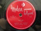 Original ’Modern’ USA 78RPM R&B :Marvin & Johnny :kiss me   Great Copy