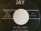 Rockabilly Bopper 45 Jim and Edith Young Hill Billy Moon on Jay HEAR