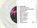 Sputniks/Dave Graney/The Moodists SECOND CHANCE Australian RARE 7
