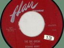 RICHARD BERRY The Big Break / What You Do to Me 45rpm Flair 1954 rockin' doo-wop