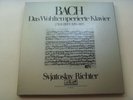 RICHTER - Bach Well-Tempered Clavier Das Wohltemperierte Klavier 3LP box