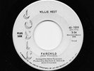 Willie West - Fairchild / I Sleep With The Blues (Soul, 45) 1019