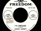RARE  JOHNNY BURNETT[E] SINGLE US FREEDOM PROMO  