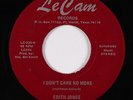 Funk Soul 45 - Edith Jones - I Don't Care No More - Le Cam VG++ mp3 Cresa Watson