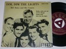 Very rare Bill Haley & the Comets EP Dim the Lights Decca 1956 Sweden VG++/VG++