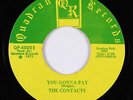 Northern/Sweet Soul 45 - Contacts - You Gonna Pay - Quadran - VG+ mp3