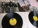 2 RAMONES LP RECORDS. BOTH EX. LEAVE HOME, &  RAMONES. WITH LYRIC SHEET.