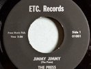 The PRESS 45 Jimmy Jimmy ETC 1001 ORIGINAL 1978 Hardcore Punk Garage MONSTER NM