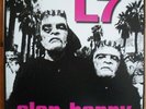 L7 - SLAP HAPPY - LIMITED 2016 RE-ISSUE GREY MARBLED VINYL ALBUM - MINT