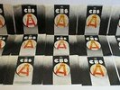SELECTION OF 15 CBS'A' LABEL PROMOS SANTANA*BOZ SCAGGS*EWF*WEATHER REPORT & MORE