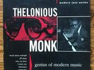 Thelonious Monk - Genius of Modern Music Blue Note 5002 LP DG Lex Ear/P