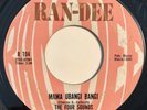* FOUR SOUNDS Mama Ubangi Bangi/Nobody Wants EXOTICA DOO WOP R&B Ran-Ded 45 Hear